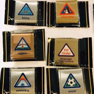 Boy Scouts Belt or tie Slides Vintage Scout